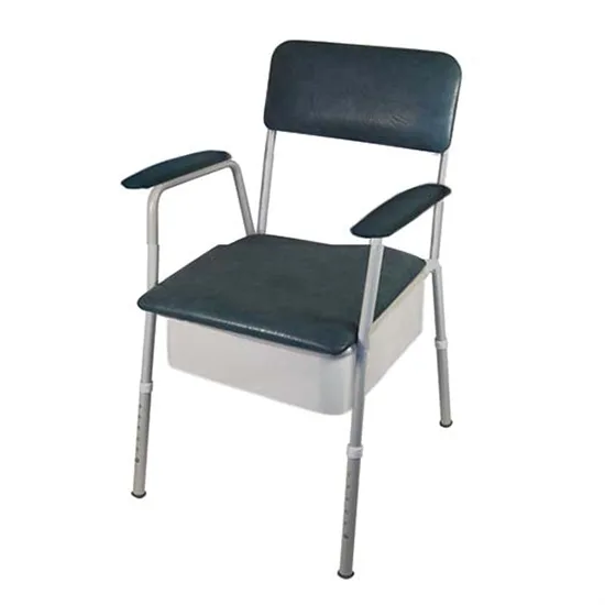 Aspire Classic Bedside Commode side vinyl