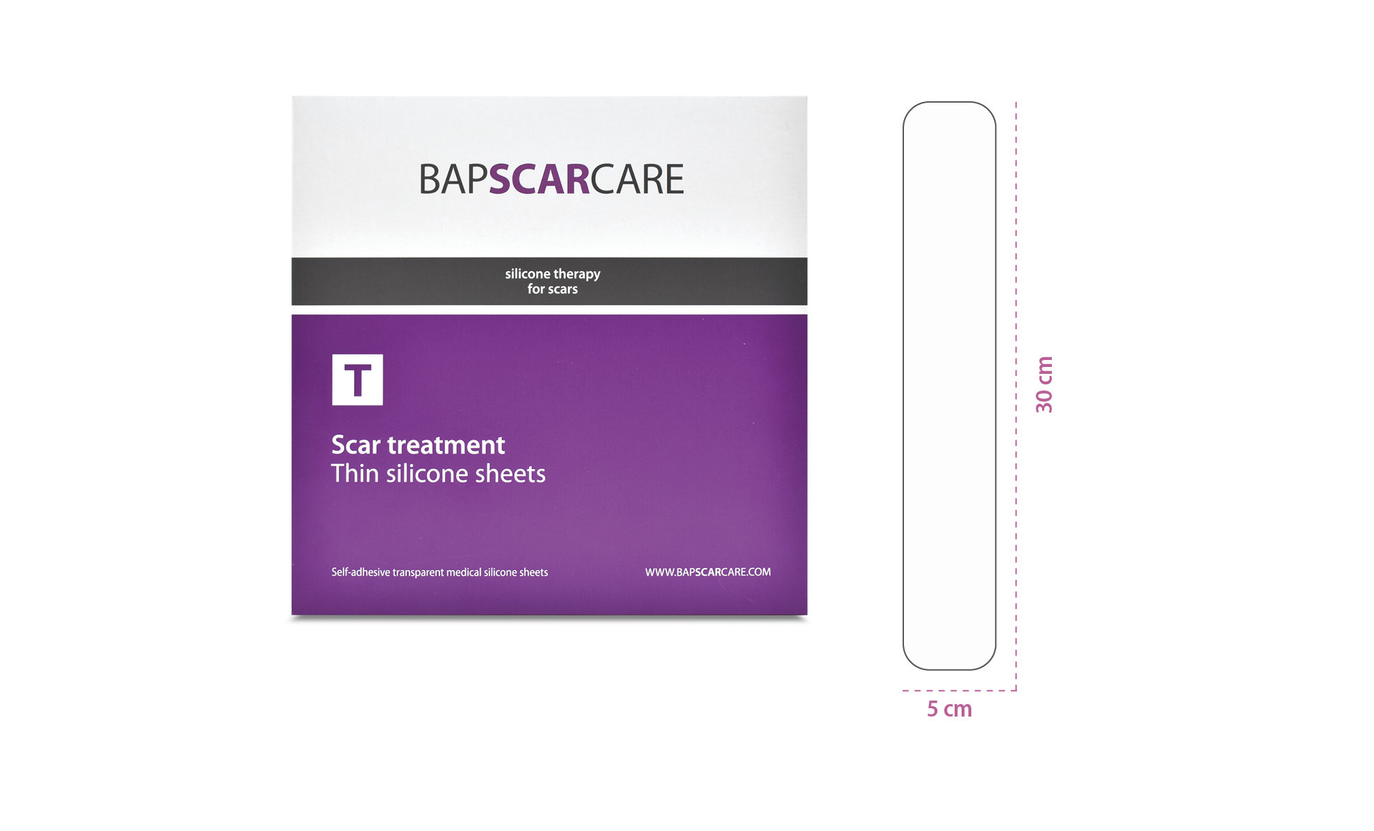 BAPSCARCARE T 30 x 5 cm 002