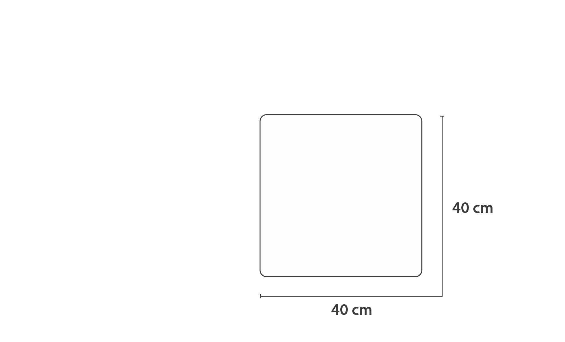 BSC S 40x40 transparant