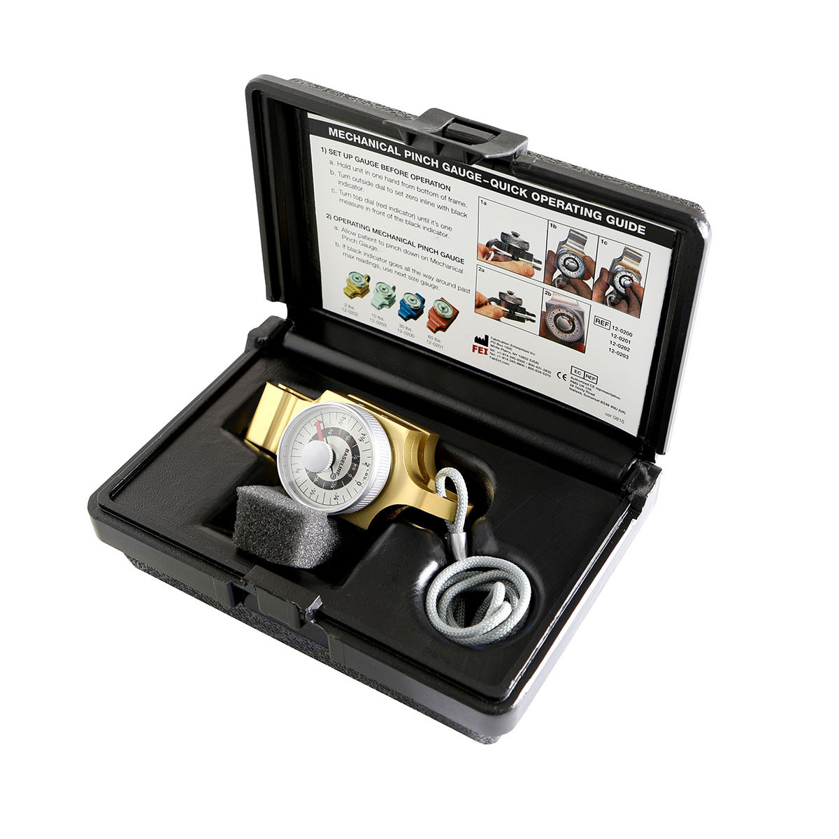 1021801 03 1200 1200 Baseline Pinch Gauge Mechanical Gold 900 g