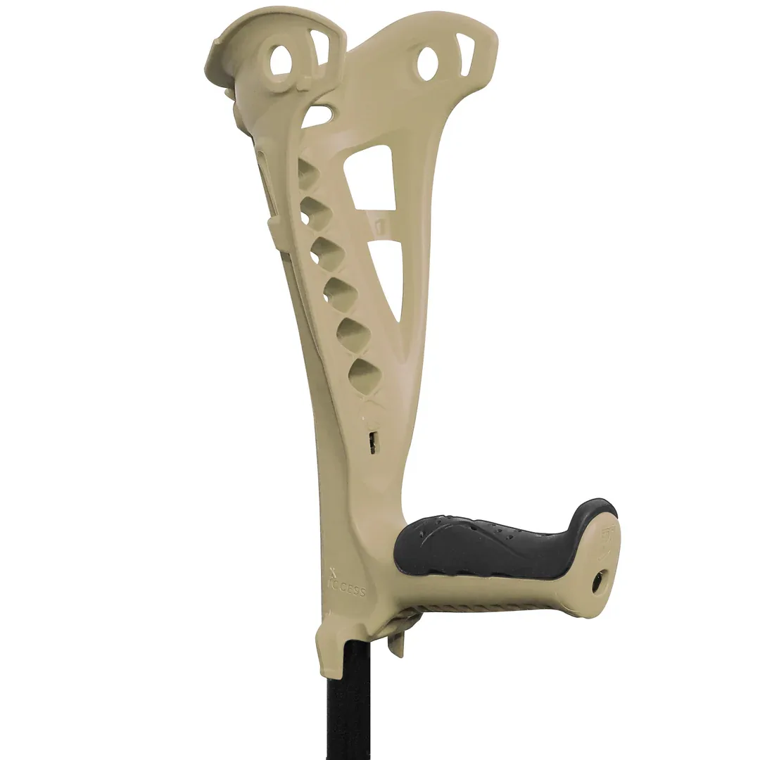 FDI Access Comfort Crutches Var Image 2 Single Black Beige