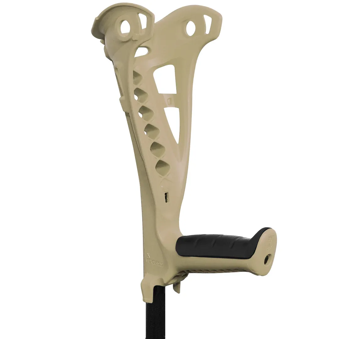 Fdi access safewalk crutches var single beige 2