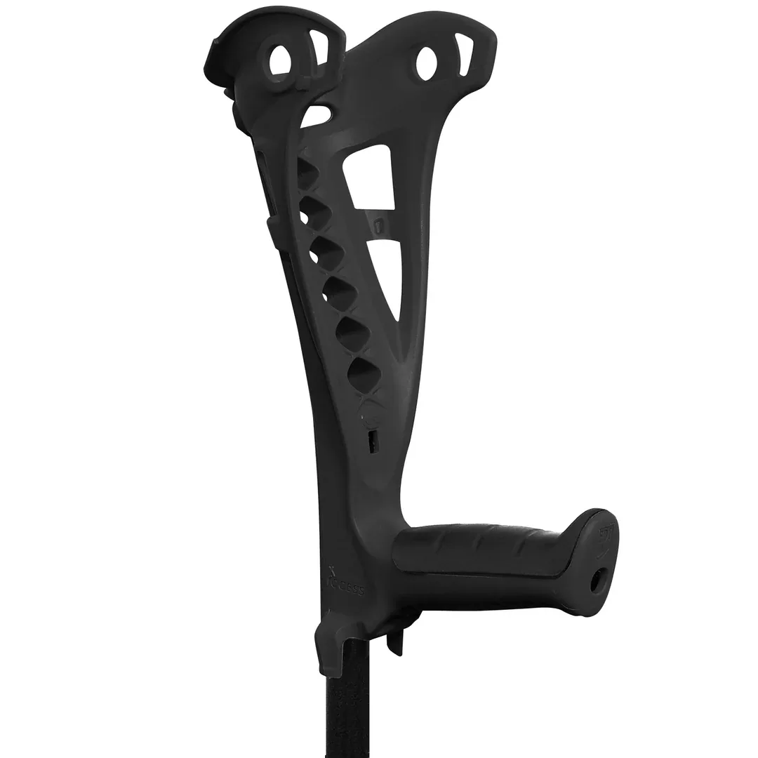 Fdi access safewalk crutches var single black 2