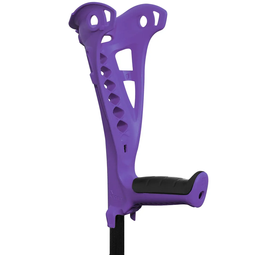 Fdi access safewalk crutches var single purple 2