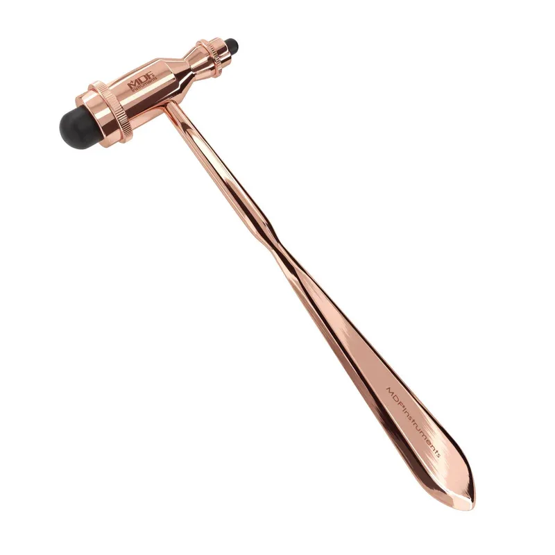 555 RG11 Hammer Tromner MDF Rose Gold with Black Tips