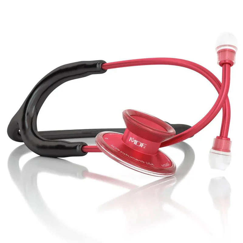 MDF747 XPR11 Stethoscope Acoustica Mod Red
