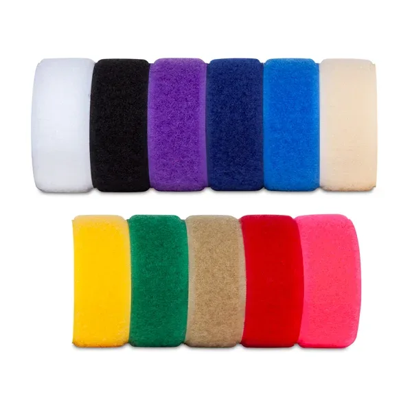 NC12054 525 Velcro Loop NCM Sew on Roll 25mm x 23m Black