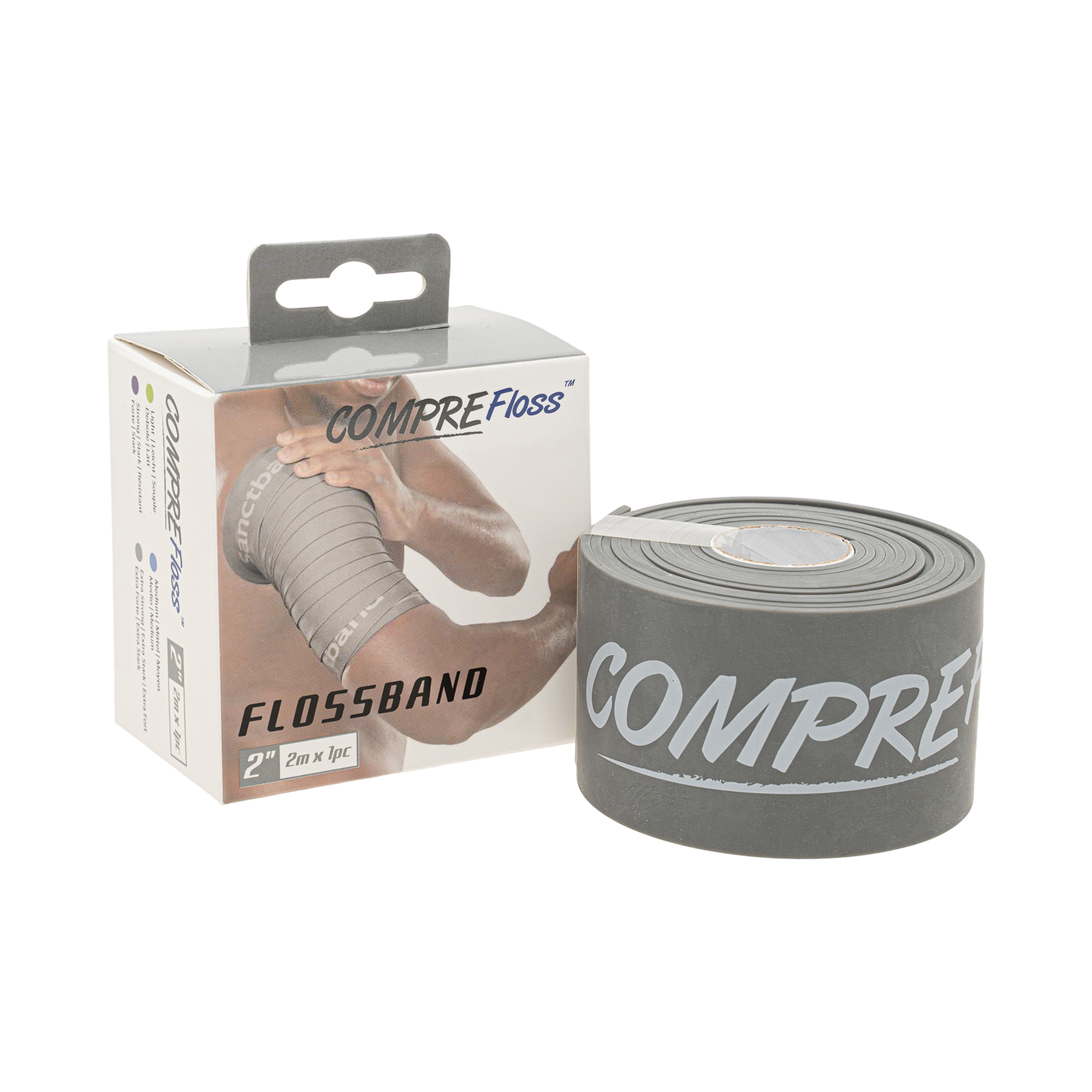 COMPRE Floss 2 inch width 2 0m length Gray IMG 1