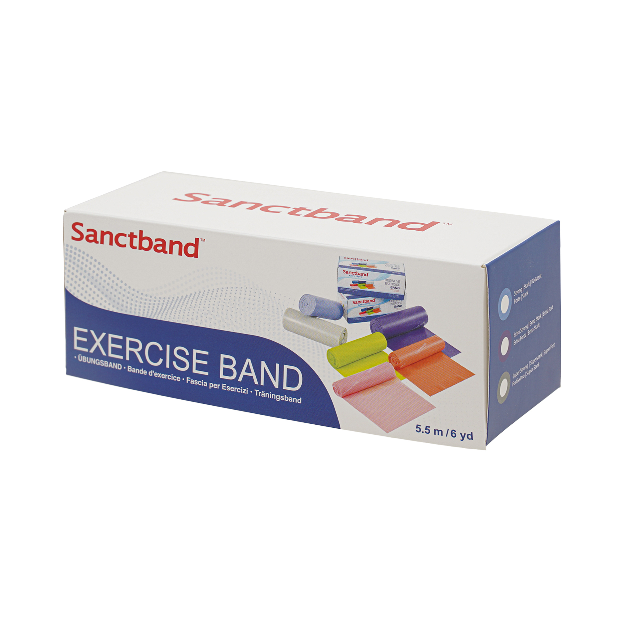 SB 5 5m Exercise Band Retail Pack Front IMG 2