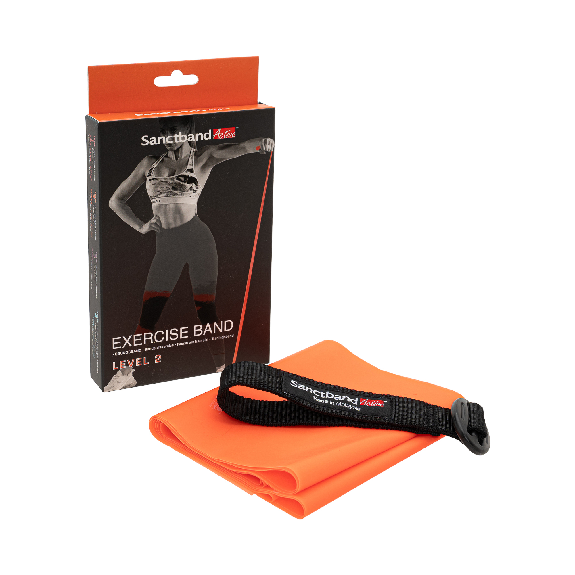 SBA Exercise Band Retail Pack Amber IMG1