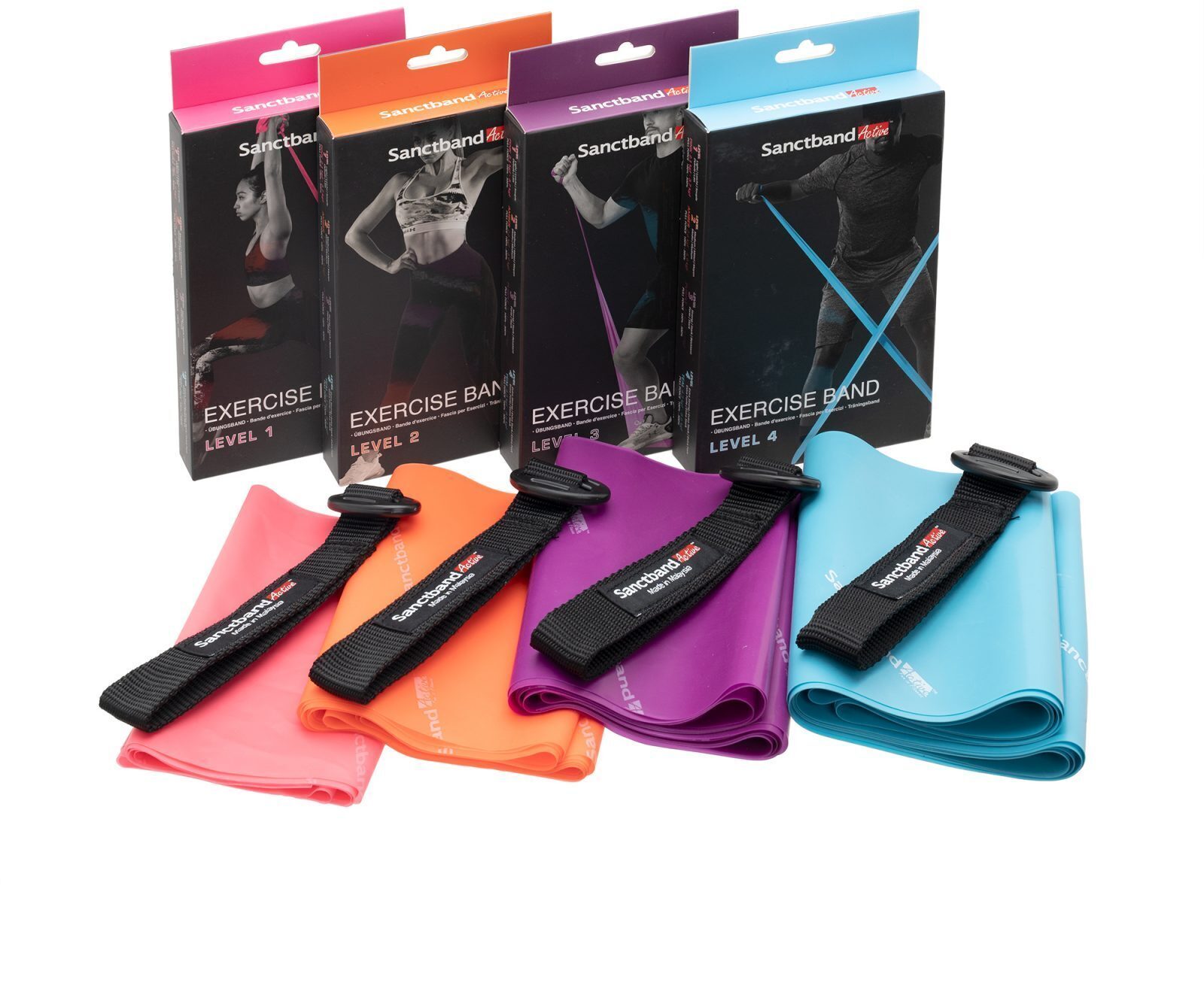 SBA Exercise Band Retail Pack Group