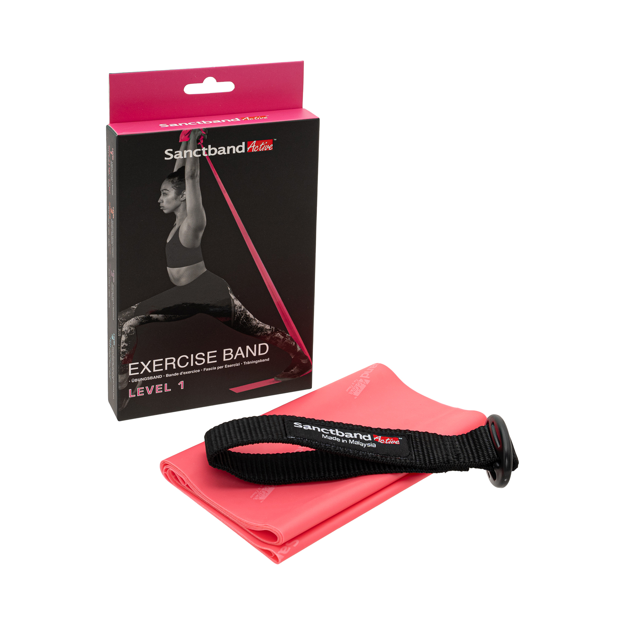 SBA Exercise Band Retail Pack Pink IMG1