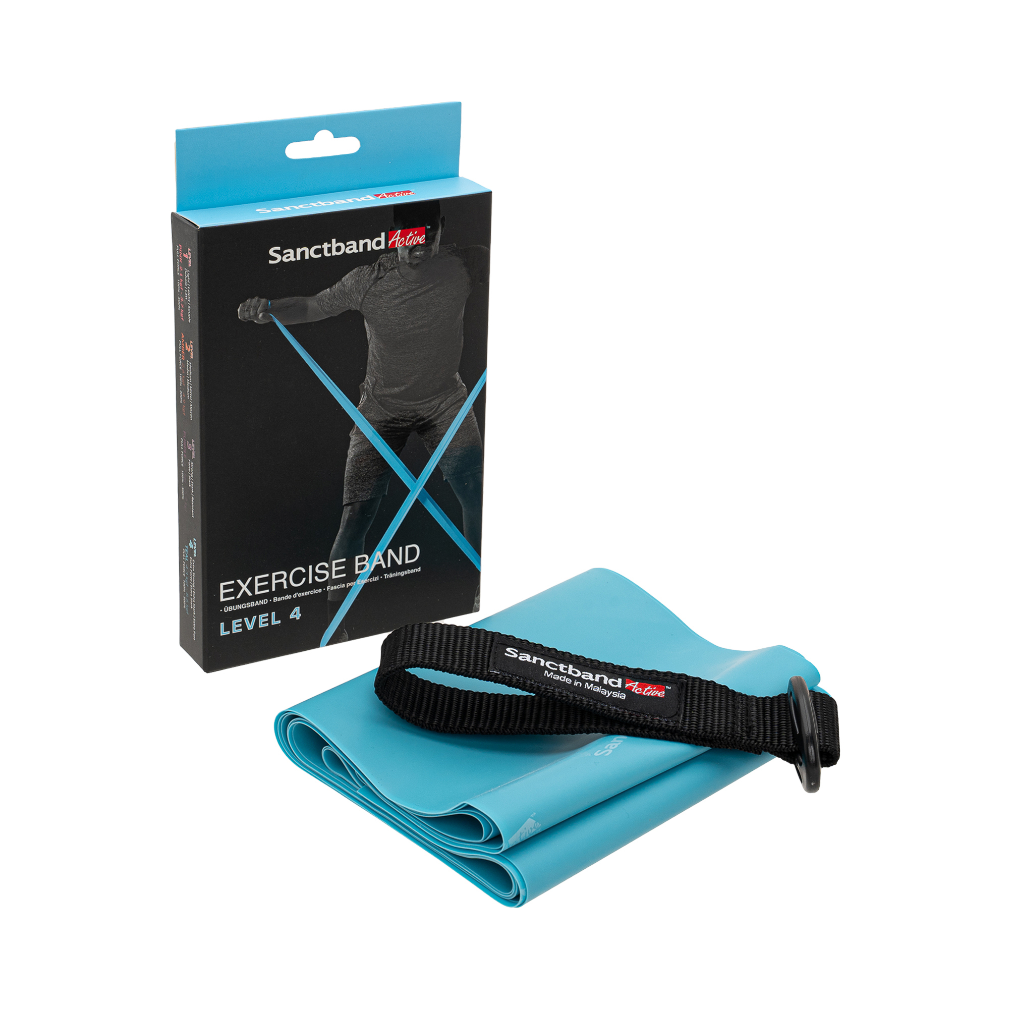 SBA Exercise Band Retail Pack Teal IMG1