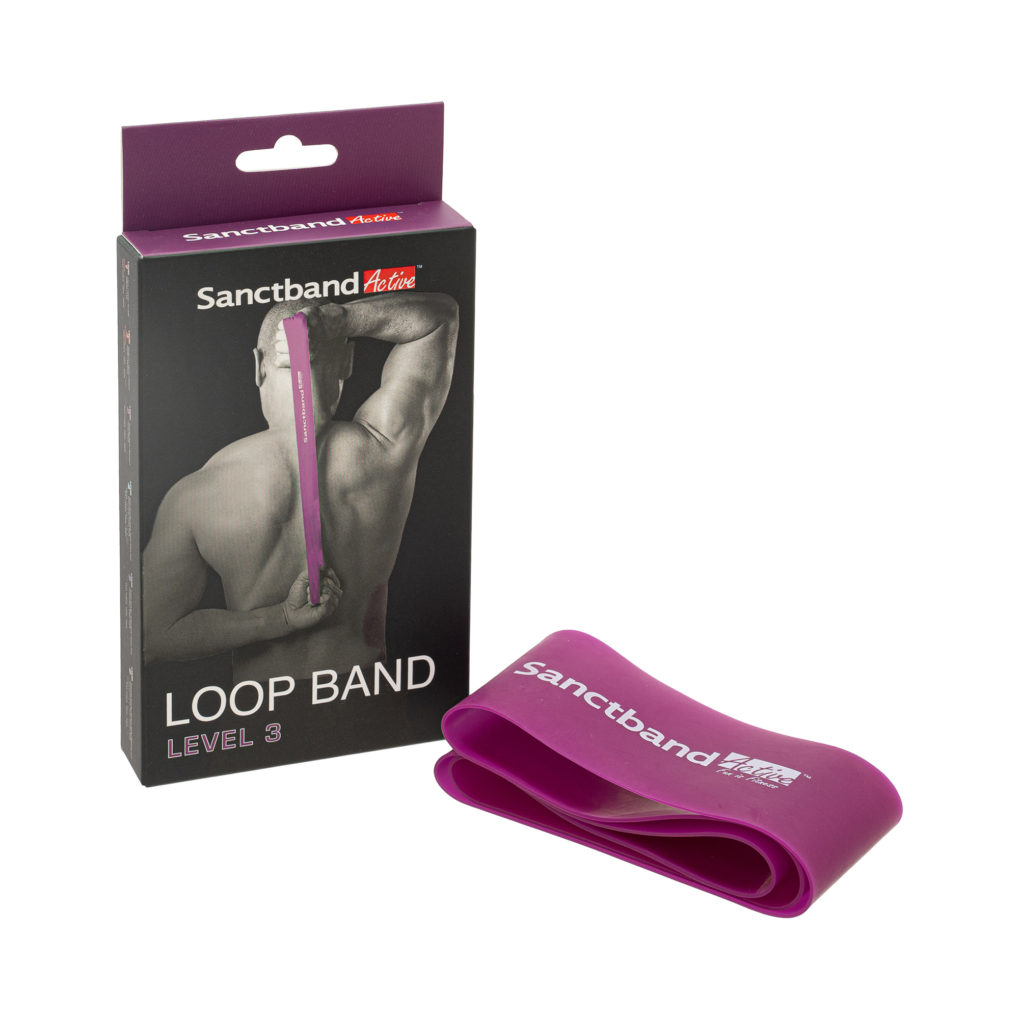 SBA Loop Band Retail Pack Purple IMG1