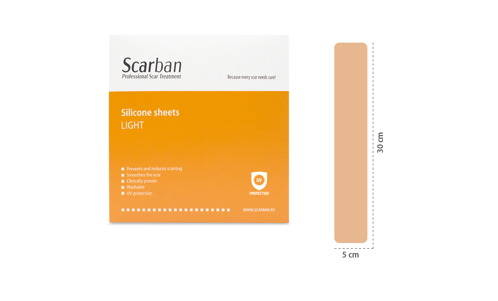 Scarban Light 30 x 5 cm 002